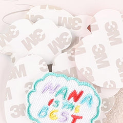 6pcs Letter Embroidery Patches DIY Clothes Accessories