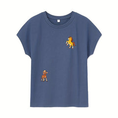 Cartoon Animals Ironing Stickers For Kids, Heat Transfer Patch