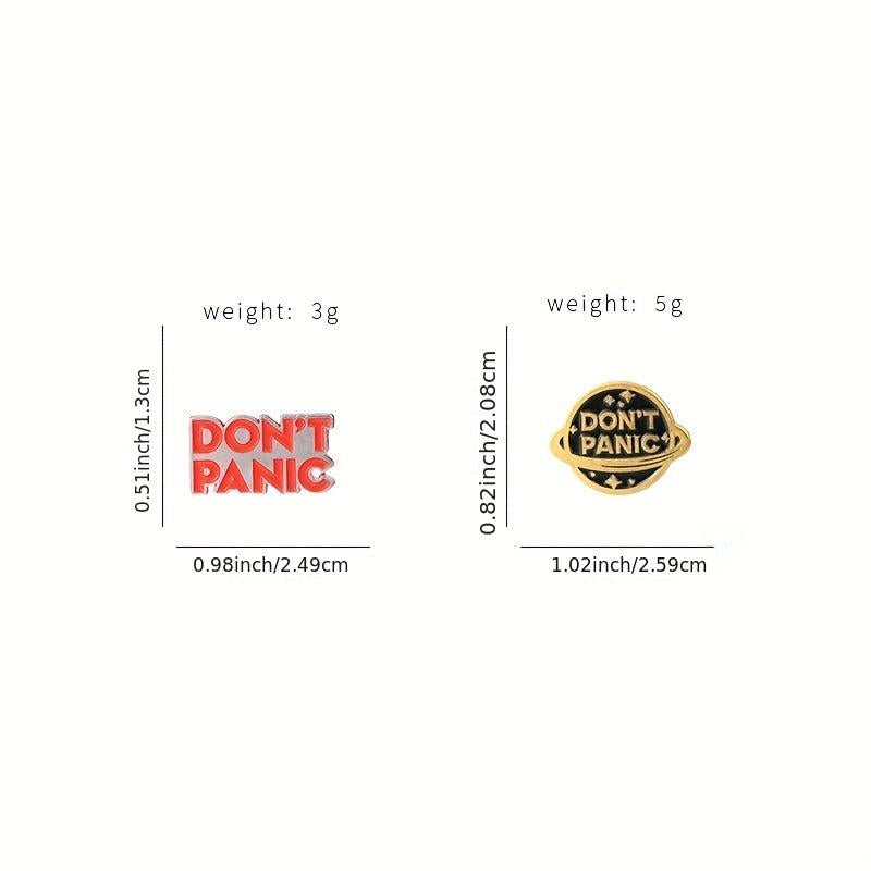 Planet Shaped Enamel Badges, Clothing Accessories for Men