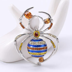 Spider Brooch Personality Collar Pin