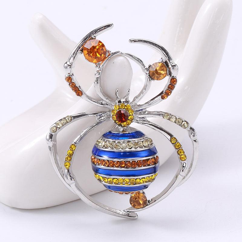 Spider Brooch Personality Collar Pin