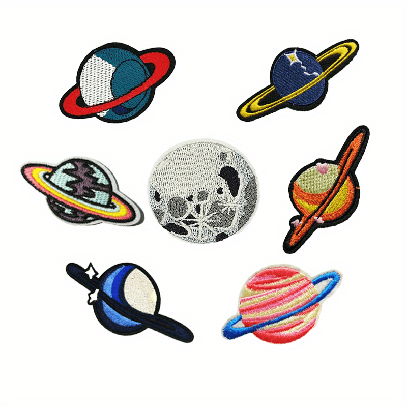 7pcs Star Iron On Patches For Men DIY Crafts Projects