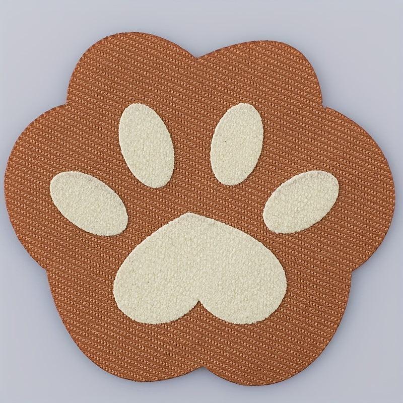6pcs Dog Paw Print Iron On Patches Embroidered Applique DIY Crafts