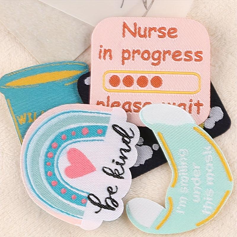 8pcs Cartoon Embroidery DIY Patch for Clothes Backpack Hat Gift