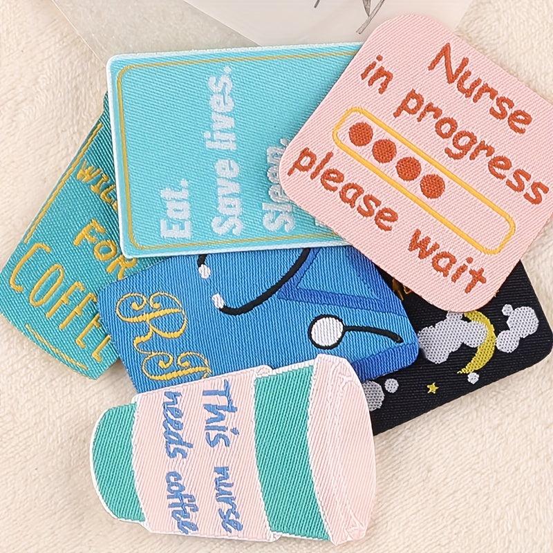 8pcs Cartoon Embroidery DIY Patch for Clothes Backpack Hat Gift