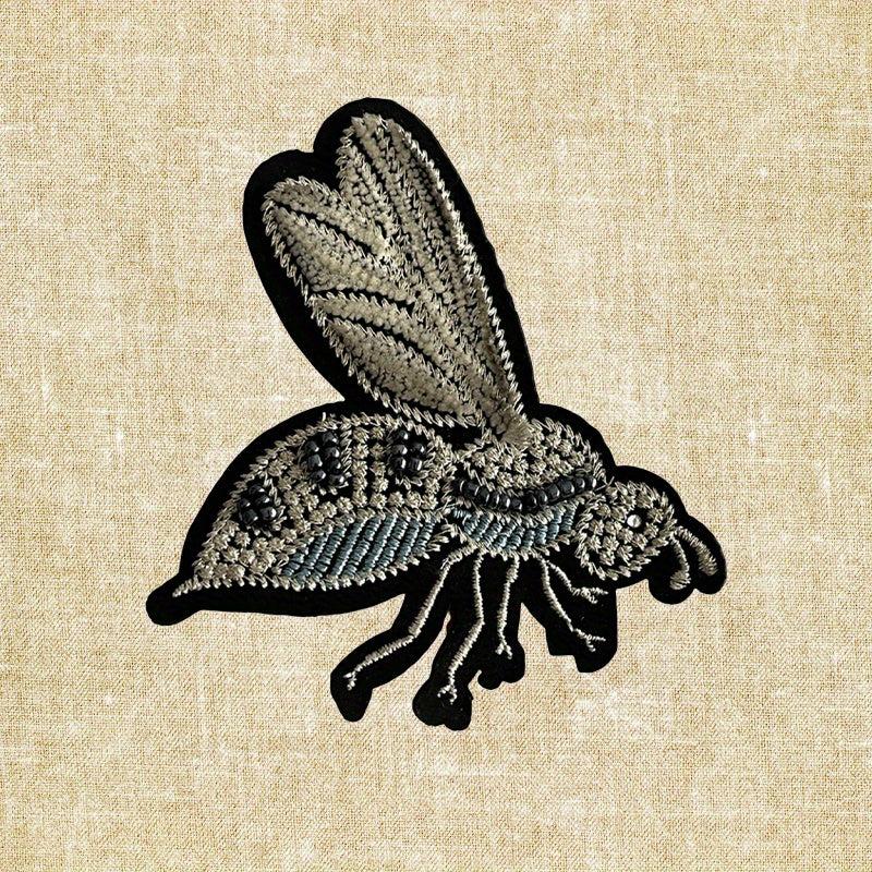Bee Iron on Embroidery For Clothing Decoration
