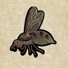 Bee Iron on Embroidery For Clothing Decoration