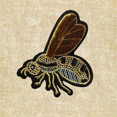 Bee Iron on Embroidery For Clothing Decoration