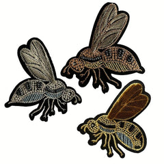 Bee Iron on Embroidery For Clothing Decoration