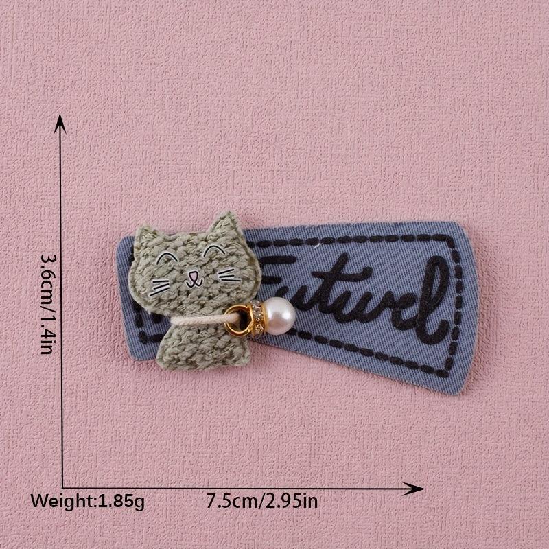3PCS 3D Printing Letter Cloth Stickers For Girls
