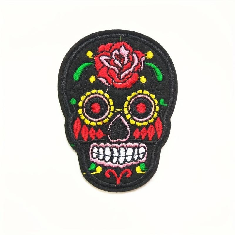 9pcs Embroidered Patch Sew On Applique for Clothing Jeans Pants Dress Backpack