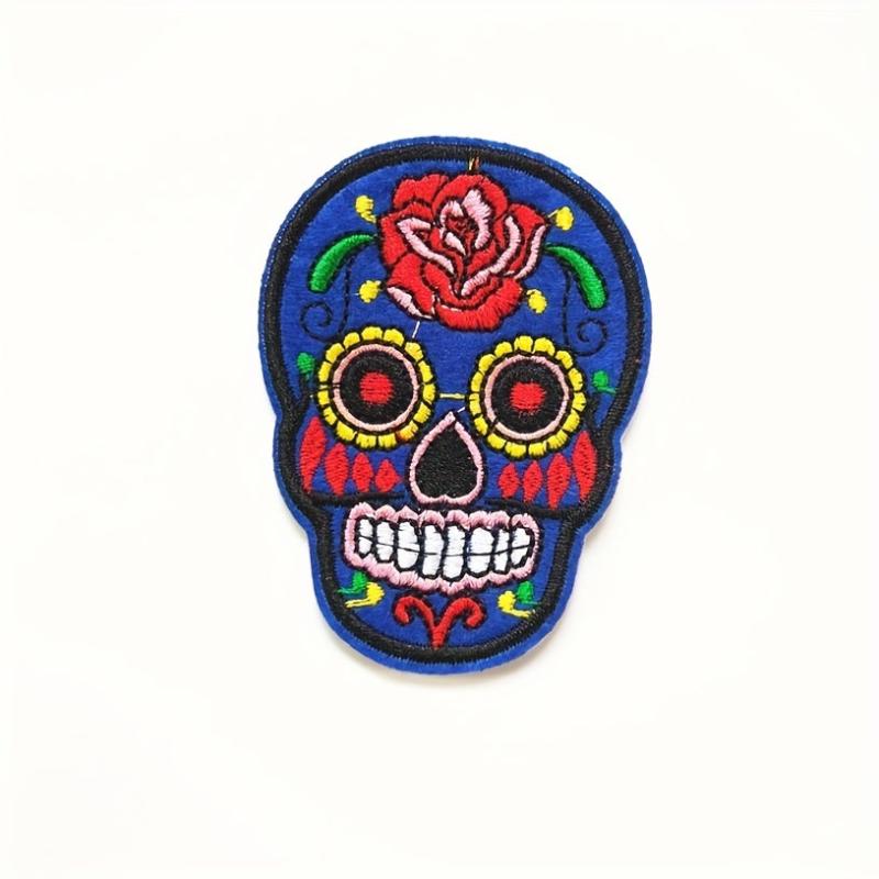 9pcs Embroidered Patch Sew On Applique for Clothing Jeans Pants Dress Backpack