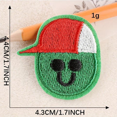7pcs Cartoon Embroidery DIY Patch Decorative Accessories For Clothes Backpack