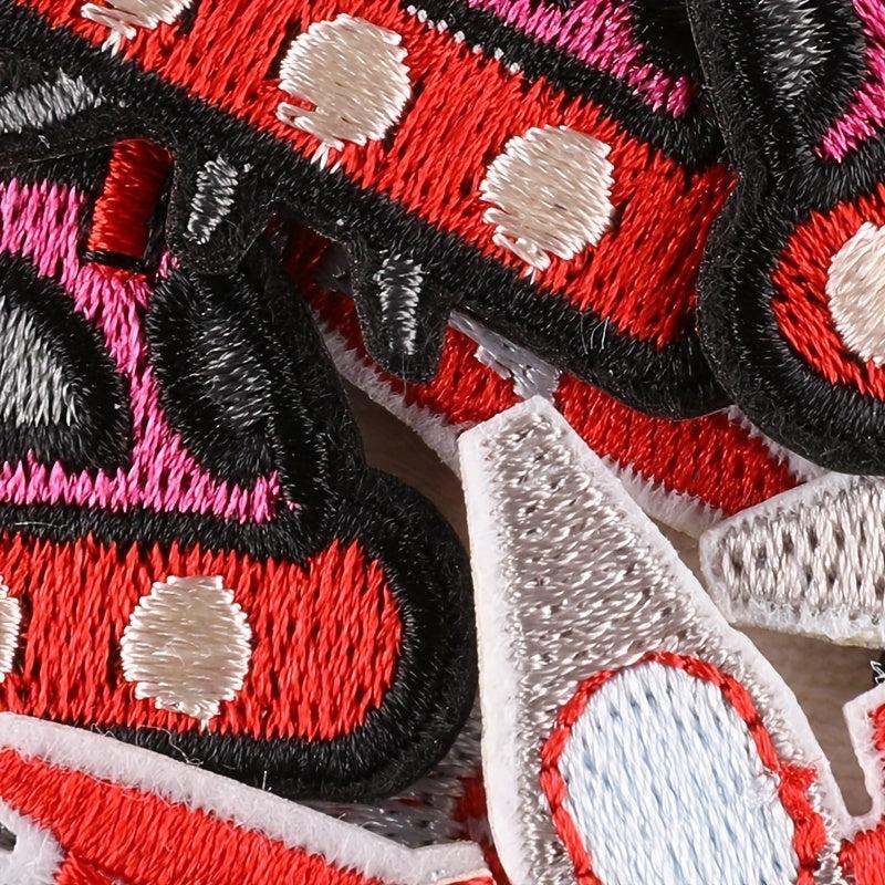 Rocket Spaceship Embroidery DIY Patch for Clothes Backpacks