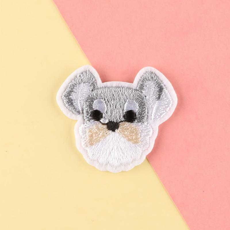 6pcs Animal Embroidery Patches DIY Clothes Accessories