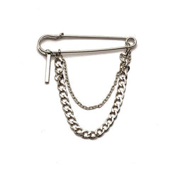 Chain Pin Decoration Hip Hop Style Jewelry For Men