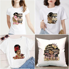 Iron On Heat Transfer Sticker African American Heat Pressed Sticker