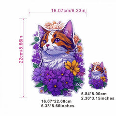 Purple Cat Patches For Men Washable & Ironable Clothing Decorations