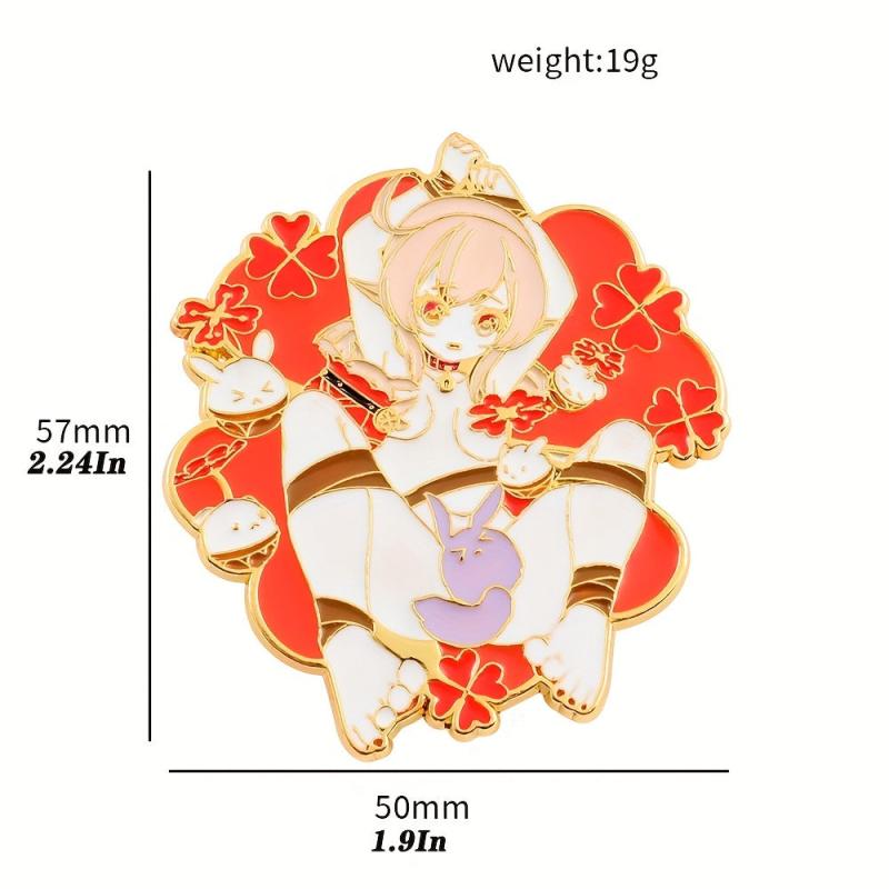 Game Brooch Men's Costume Accessories Birthday Gift