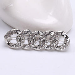 Men's Rhinestone Alloy Pin