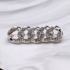 Men's Rhinestone Alloy Pin