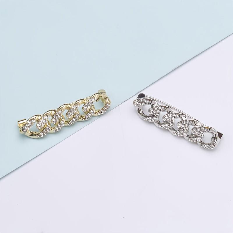 Men's Rhinestone Alloy Pin