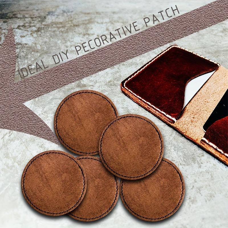 Leatherette Self Adhesive Patches for Men