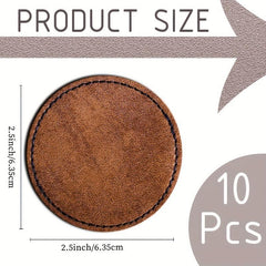 Leatherette Self Adhesive Patches for Men