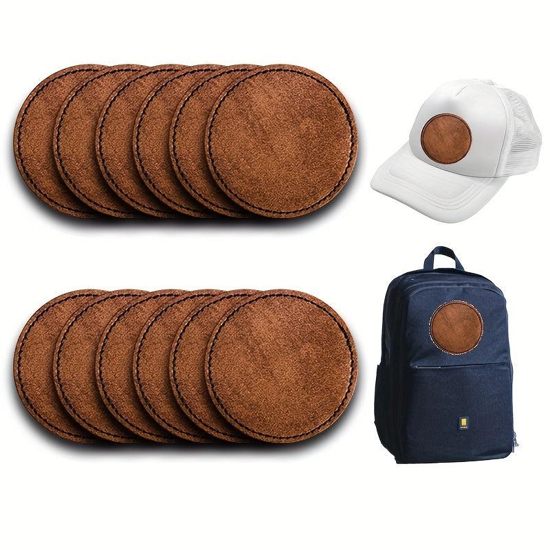 Leatherette Self Adhesive Patches for Men