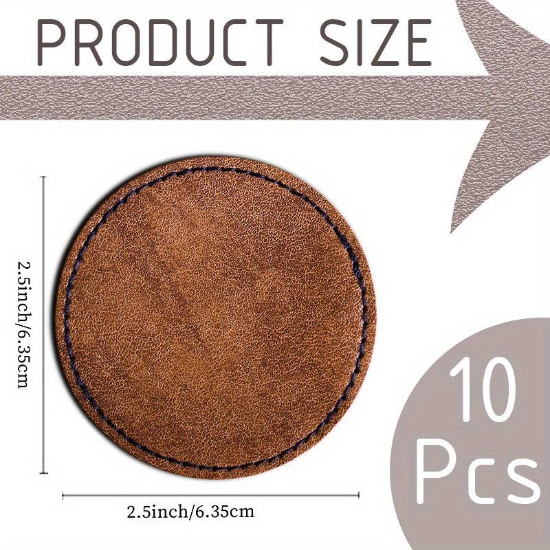 Leatherette Self Adhesive Patches for Men