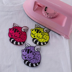 3pcs DIY 3D Animal Cloth Stickers for Kids Costume Decoration