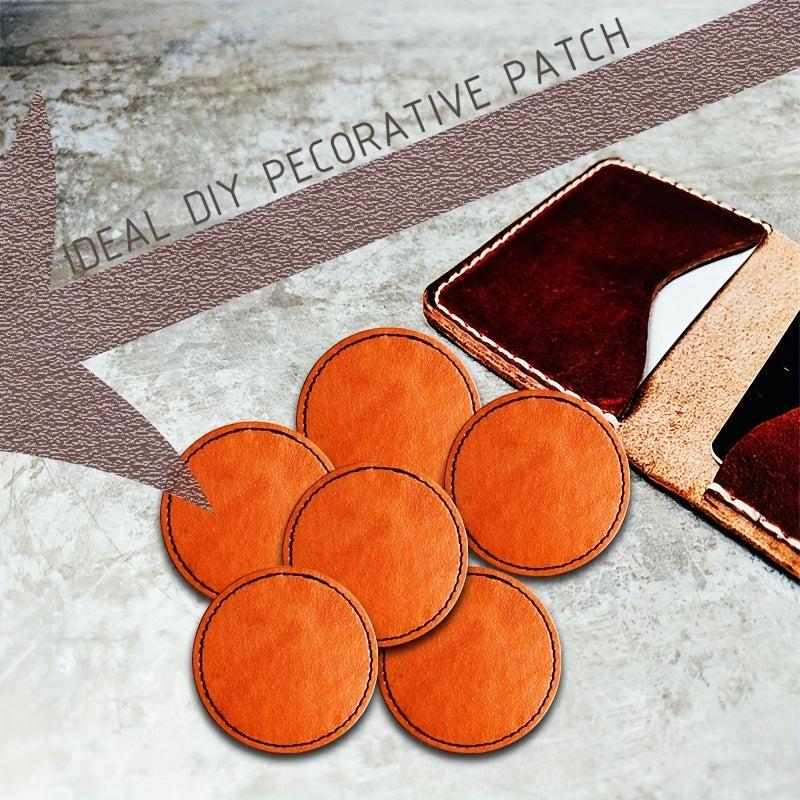 Leatherette Rectangular Patch for Hat T-Shirts DIY - Men