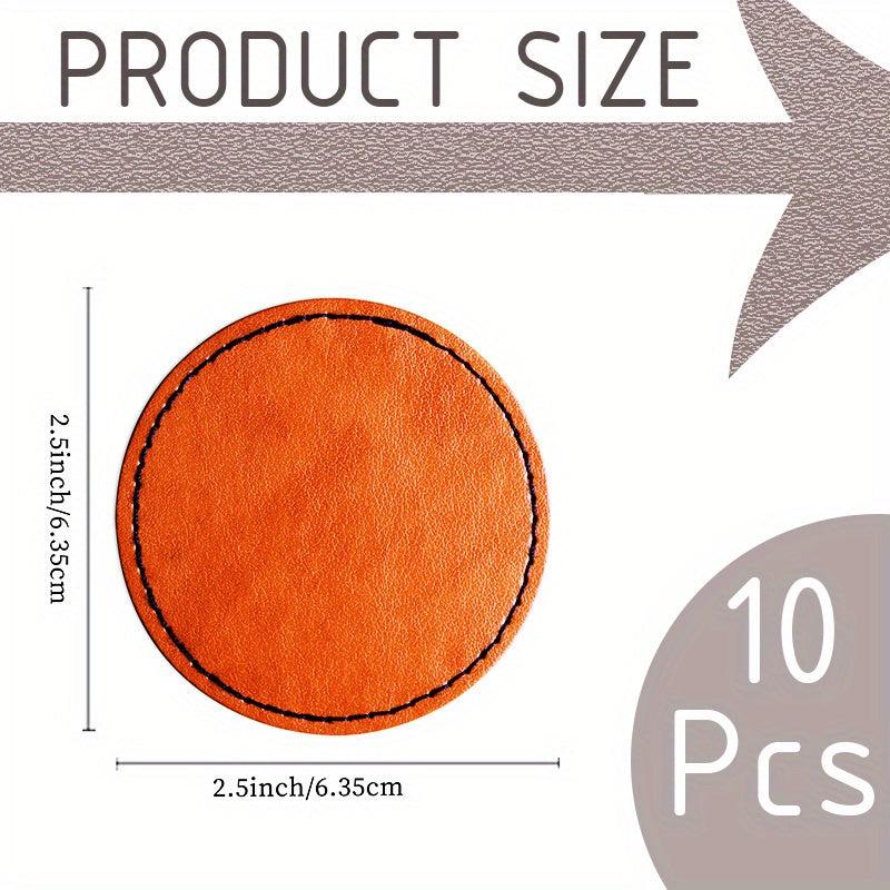 Leatherette Rectangular Patch for Hat T-Shirts DIY - Men