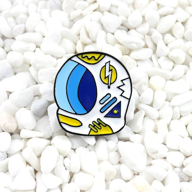 Creative Astronaut Helmet Brooch
