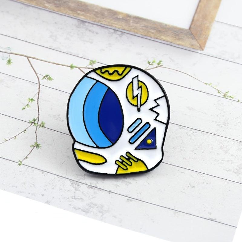 Creative Astronaut Helmet Brooch