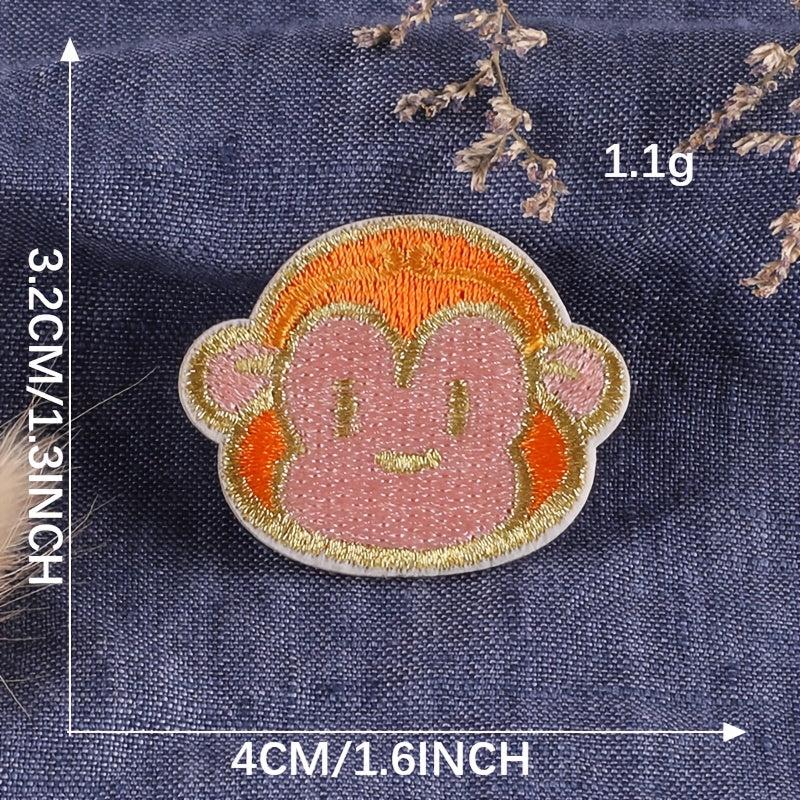 5pcs Animal Characters Embroidery Patches DIY Clothes Accessories