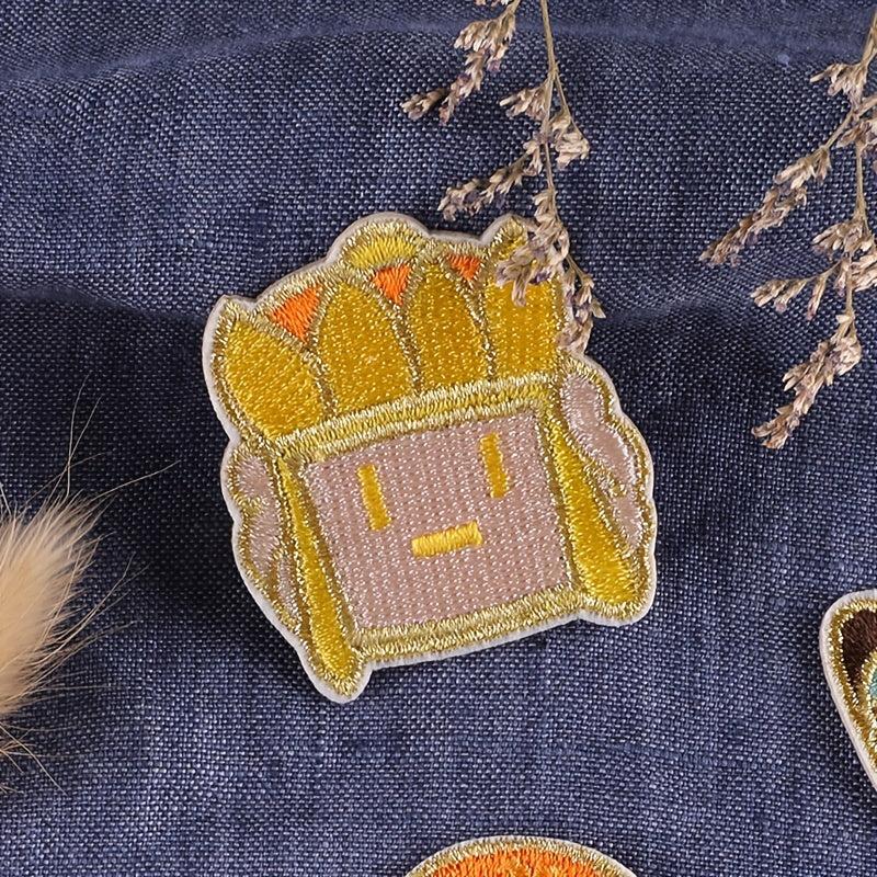 5pcs Animal Characters Embroidery Patches DIY Clothes Accessories