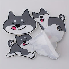 4pcs DIY 3D Printed Cat Stickers Children's Clothing Decoration