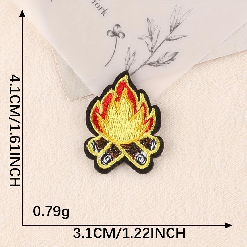 9pcs Teen Embroidery DIY Patch Decorative Accessories for Clothes Backpack