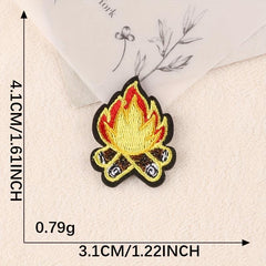 9pcs Teen Embroidery DIY Patch Decorative Accessories for Clothes Backpack