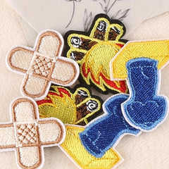 9pcs Teen Embroidery DIY Patch Decorative Accessories for Clothes Backpack