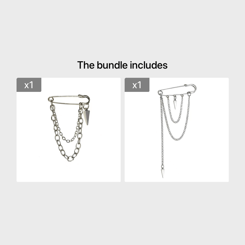 1pc Awl Suit Pin Brooch Accessories