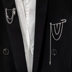 1pc Awl Suit Pin Brooch Accessories