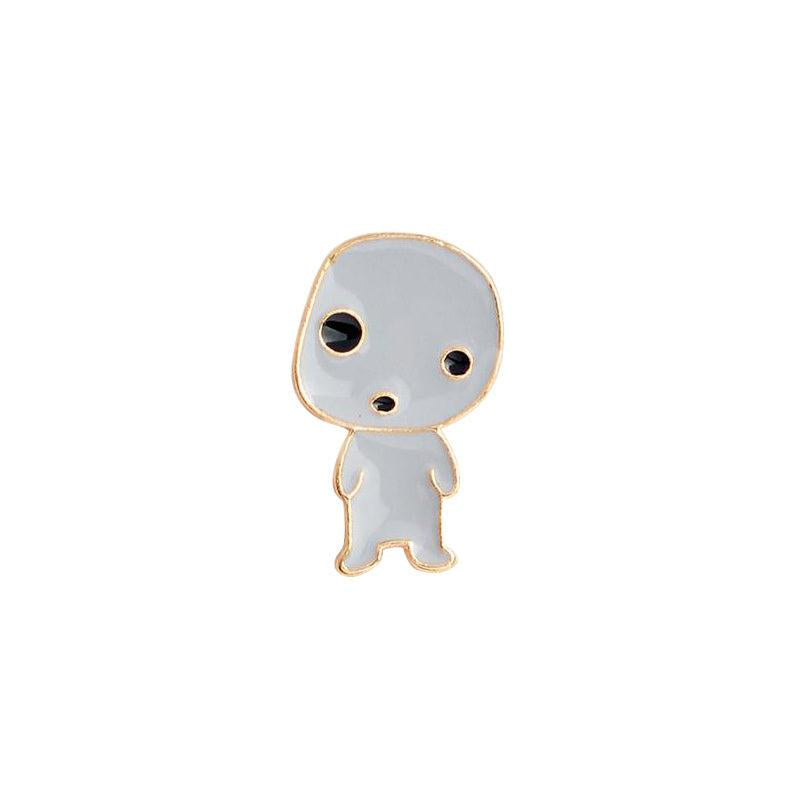 Ghost Devil Cup Brooch Punk Coffee Cup Cartoon Brooch Pin