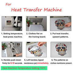 Iron-On Letter Patches Striped Heat Transfer Decoration DIY Clothes