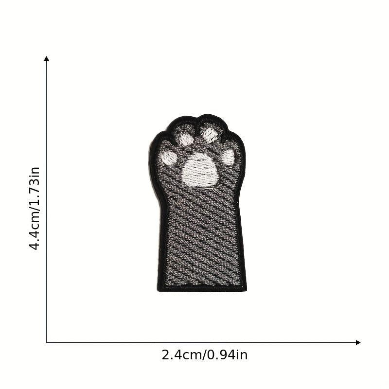 10pcs Men's Sole Embroidered Patches Sew On Applique Repair Patch Decorations