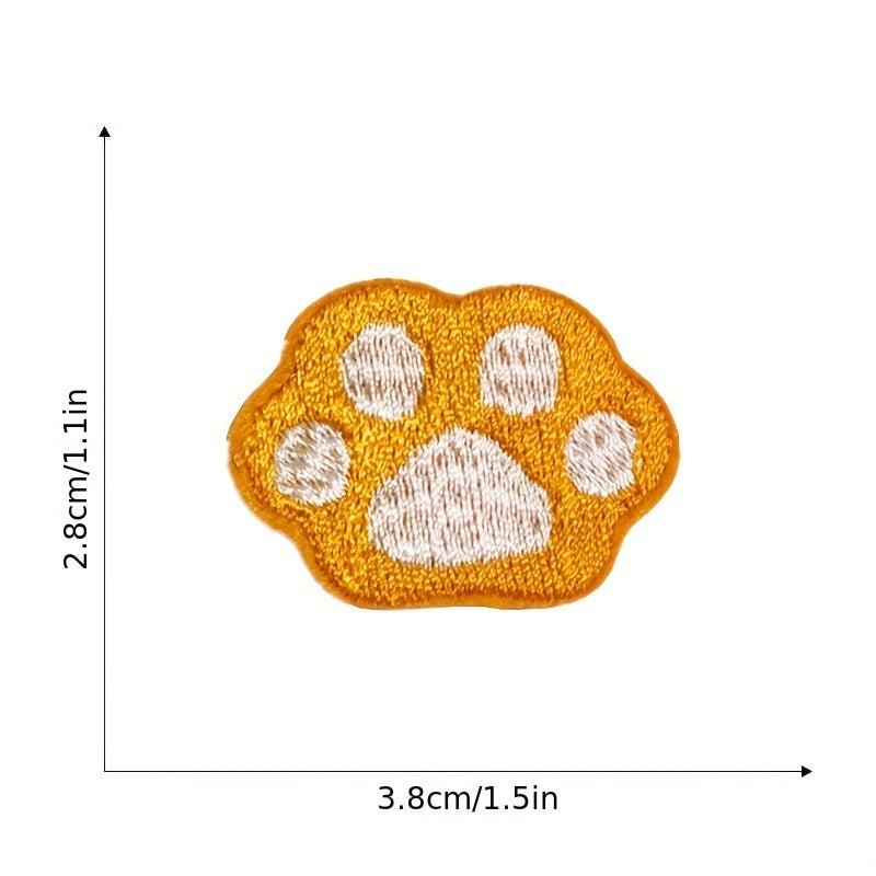 10pcs Men's Sole Embroidered Patches Sew On Applique Repair Patch Decorations