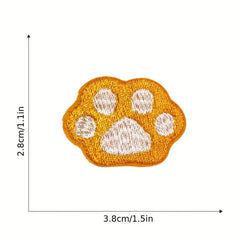 10pcs Men's Sole Embroidered Patches Sew On Applique Repair Patch Decorations