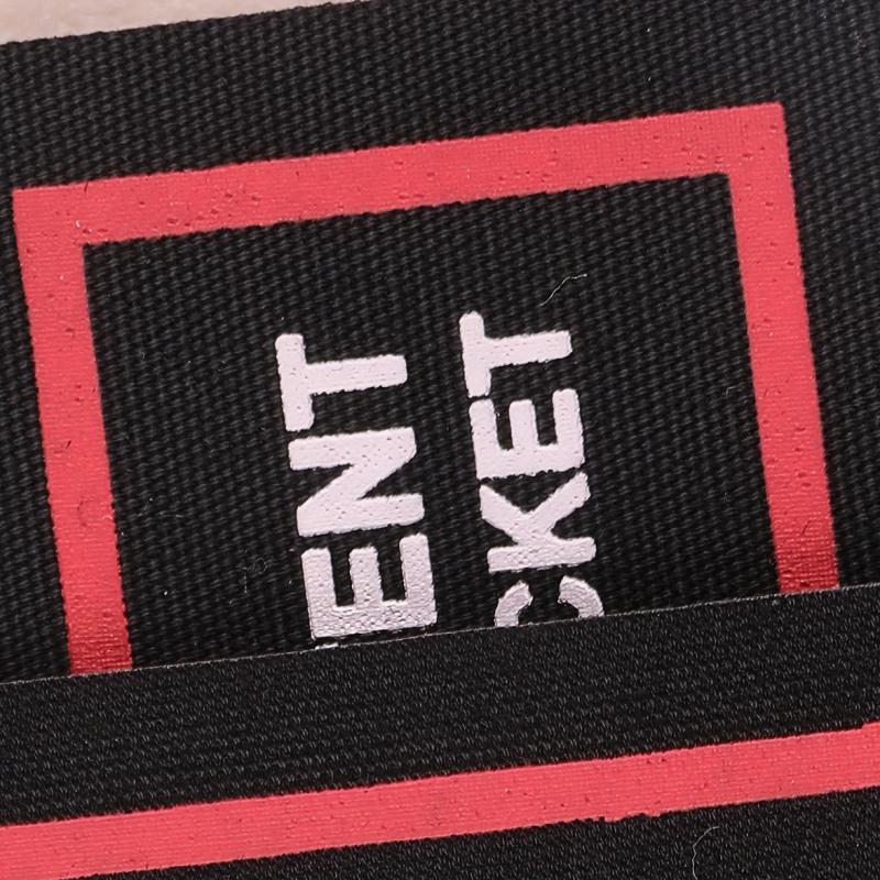 2 Woven Fabric Printing Letter Embroidery Patches For Girls Clothing DIY