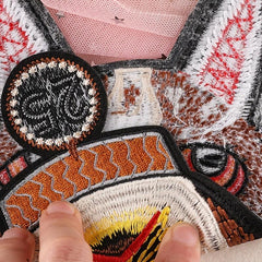 Cartoon Puppy Embroidery Patch for DIY Clothes